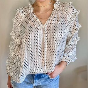 Express Statement Sleeve Blouse
